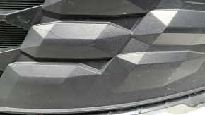 Решетка радиатора grill в сборе Kia Sportage 23-25 структура, без кронштейнов, треснута, отсутствуют фрагменты
