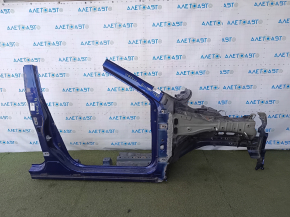 Четверть передняя правая Nissan Rogue 14-20 отпилена, с центральной стойкой, синяя