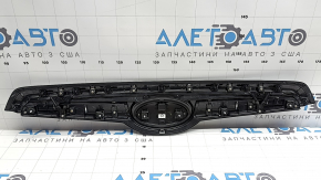 Решетка радиатора grill Subaru Forester 19-21 SK верхняя хром