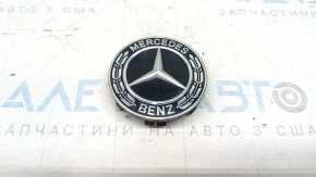 Центральний ковпачок на диск Mercedes H247 GLA 20-26 чорний 74,5/70мм