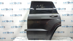 Двері в зборі задні ліві Jeep Grand Cherokee WK2 11-22 тонування, графіт PAU, тичка на молдингу