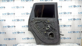 Дверь в сборе задняя левая Jeep Grand Cherokee WK2 11-21 тонировка, графит PAU, тычка на молдинге