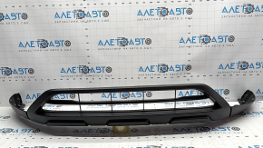 Губа переднього бампера Mitsubishi Outlander 22-26 чорна