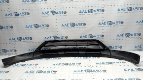 Губа переднего бампера Mitsubishi Outlander 22-26 черная
