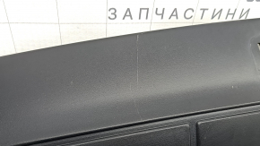 Бампер задний голый Jeep Grand Cherokee WK2 14-21 нижняя часть, под 2 трубы и фаркоп, структура, царапины