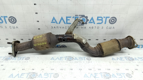Випускна траса середня частина з каталізатором Honda Insight 19-22 надірвана сітка