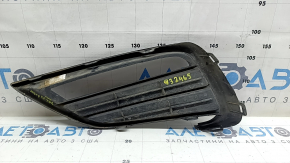 Заглушка птф правая Honda Insight 19-22 структура, под ПТФ, царапины