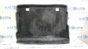 Коврик багажника резина Honda CRV 23-26 черная, надрывы, потерт