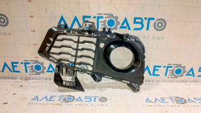 Решітка переднього бампера права BMW 4 F32/33/36 14-20 під ПТФ, M Pack, структура