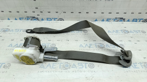Пассажирский ремень безопасности с пиропатроном Toyota Camry v55 15-17 usa серый, стрельнувший, под химчистку