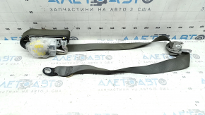 Ремінь водія безпеки з піропатроном Toyota Camry v50 12-14 usa сірий, що стрільнув, під хімчистку
