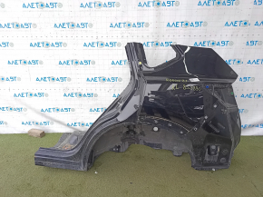 Чверть крило задня ліва Nissan Rogue 21-26 відпиляна, чорна, тичка