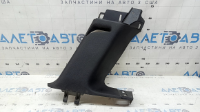 Накладка задньої стійки ліва Jeep Grand Cherokee WK2 16-22 передня, чорна, подряпини