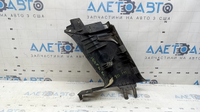 Накладка задней стойки левая Jeep Grand Cherokee WK2 16-21 передняя, черная, царапины