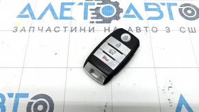 Ключ Kia Niro 17-22 HEV, PHEV Smart key, 4 кнопки, потерта емблема, подряпини