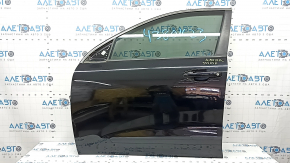 Дверь в сборе передняя левая Kia Niro 17-22 keyless, черный АВP, сломано крепление, царапины на накладке
