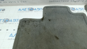 Комплект ковриков салона ткань Toyota Camry v50 12-14 usa серые, под химчистку