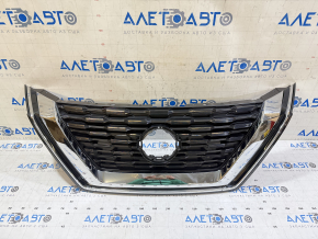 Грати радіатора grill Nissan Rogue 21-23 без камери