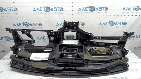 Торпедо передняя панель с AIRBAG Lincoln MKZ 13-20 черная кожа
