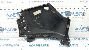 Бампер задний голый правая часть Hyundai Tucson 22-26 Korea, серебро