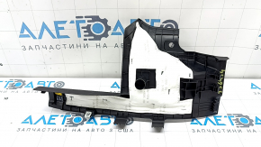Накладка порога внутренняя задняя правая Hyundai Tucson 22-26 черная 1.6T HEV, сломано крепление, царапины