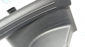 Накладка порога внутренняя задняя правая Hyundai Tucson 22-26 черная 1.6T HEV, сломано крепление, царапины