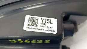 Фонарь внешний крыло левый Hyundai Tucson 22-26 LED, воздух по кромке
