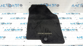 Килимок салону передній правий тканина Hyundai Tucson 22-26 чорна