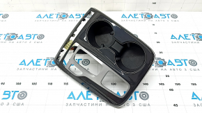 Накладка центральної консолі з підсклянниками Hyundai Tucson 22-26 під підігрів сидінь та селектор з кнопками, потерти, подряпини