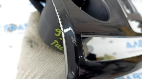 Накладка центральной консоли с подстаканниками Hyundai Tucson 22-24 под подогрев сидений и селектор с кнопками, потерты, царапины