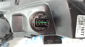 Дневной ходовой огонь DRL в сборе правый Hyundai Tucson 22-24 LED, серый, пробит корпус, сломано крепление, сломаны крепления накладки