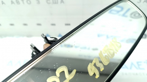 Зеркало внутрисалонное VW Jetta 23-23 черное пустое, полезла амальгама