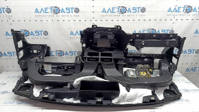 Торпедо передняя панель с AIRBAG Jeep Renegade 18-23 черная