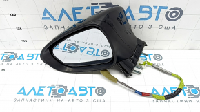 Дзеркало бічне ліве в зборі Lexus CT200h 14-17 7 пінів, поворотник, підсвічування, чорне