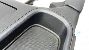 Накладка центральной консоли подстаканник Lexus CT200h 14-16 черная, с прикуривателем, царапины, под чистку