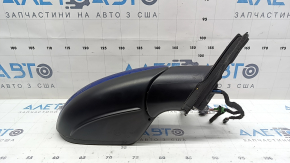 Зеркало боковое правое VW Jetta 19-26 5+2 пинов, BSM, подогрев, синее, сколы, потерто