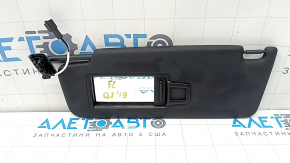 Козирок лівий Audi Q3 83A 19-25 чорний, без гачка, під підсвічування