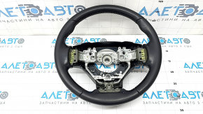 Кермо голе Lexus CT200h 14-17 шкіра чорна з сірим рядком, подряпини