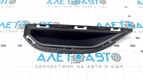 Заглушка заднего бампера левая Audi Q3 83A 19-23 нижняя, S-Line, структура