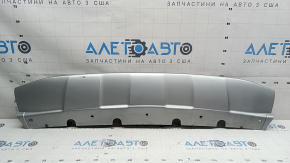 Нижня накладка переднього бампера BMW X3 G01 18-21 без молдингу, сіра, X-Line, подряпини