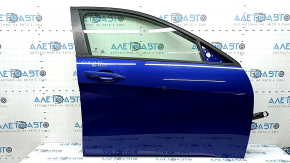 Двері в зборі передня права Hyundai Elantra 21-23 Keyless, синій YP5, тичка