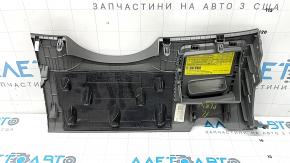 Накладка колени водителя Hyundai Elantra 21-23 темно-серая, 2 части