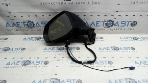 Дзеркало бічне ліве в зборі Audi Q7 19-26 15+1 пін, підігрів, автоскладання, поворотник, камера, BSM, синє