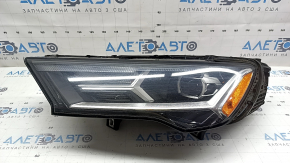 Фара передня ліва в зборі Audi Q7 20-24 з ущільнювачем, LED+галоген, подряпини