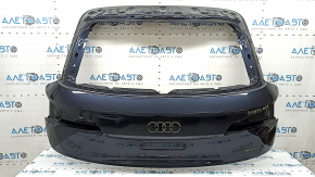 Двері багажника голі Audi Q5 80A 18-20 синій LX5R, вм'ятина, тріщини