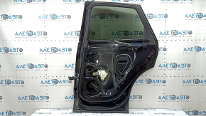Дверь в сборе задняя правая Audi Q5 80A 18-25 keyless, тонировка, синий LX5R, царапины на стекле, тычки