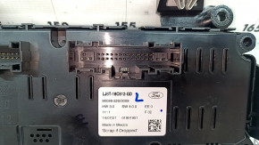 Управление климат-контролем Ford Escape MK4 20-21 auto, dual zone, под подогрев сидений и руля, с накладкой черный глянец, царапины