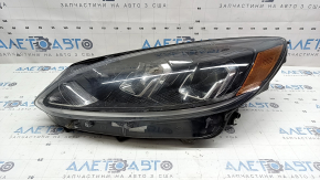 Фара передняя левая Ford Escape MK4 20-22 галоген + LED DRL, полез лак, треснуто крепление стекла