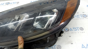 Фара передняя левая Ford Escape MK4 20-25 галоген + LED DRL, полез лак, треснуто крепление стекла