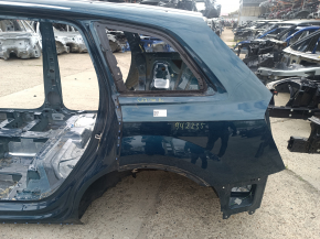 Четверть крыло задняя левая Audi Q7 16-26 на кузове, синяя